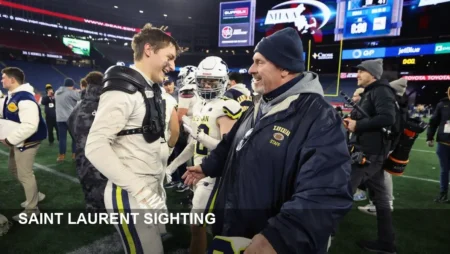 Aaron Taylor-Johnson Turns Heads at Saint Laurent Show