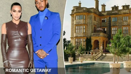 Kim Kardashian and Lewis Hamilton’s Secret Cotswolds Weekend