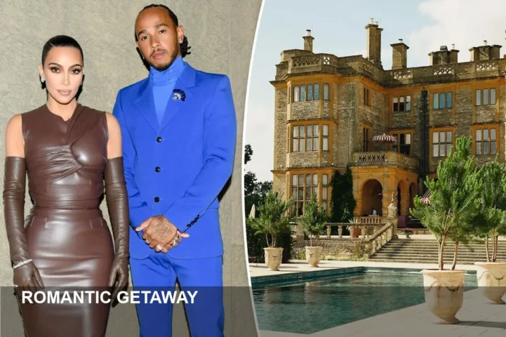 Kim Kardashian and Lewis Hamilton's Secret Cotswolds Weekend