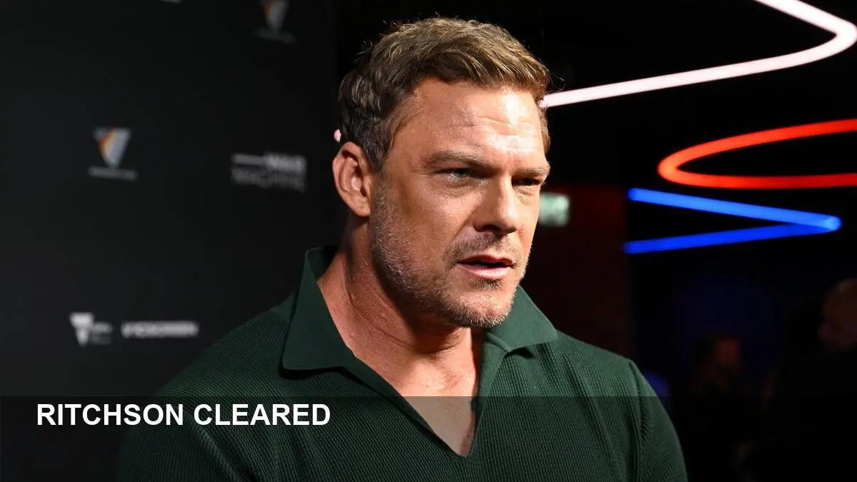 Alan Ritchson Cleared After Street Fight