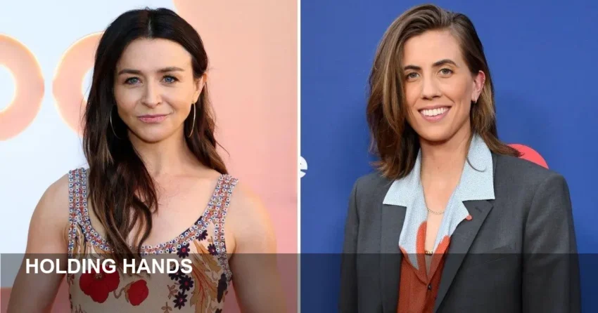 Caterina Scorsone & E.R. Fightmaster Seen Holding Hands