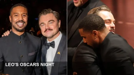 DiCaprio’s Oscars Night: Vittoria Ceretti, Best Picture Win