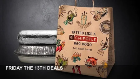 Friday the 13th 2026: Tattoos, Chipotle BOGO & deals