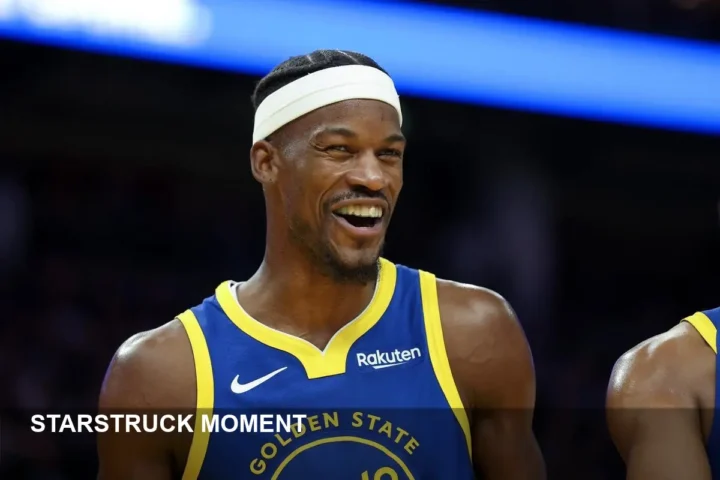 Jimmy Butler Starstruck With Alex Morgan at NWSL Match