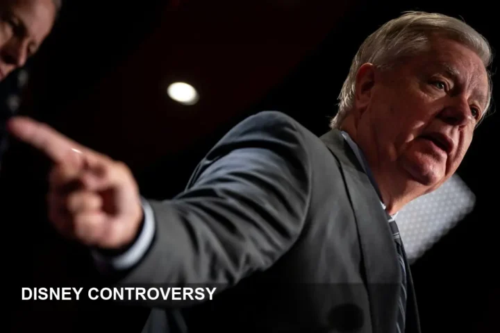 Lindsey Graham Faces Backlash After Disney Weekend