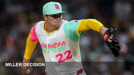 Padres hold back Miller; Tigers rally behind McGonigle