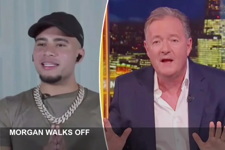 Piers Morgan Walks Off After Guest Mocks Celia Walden