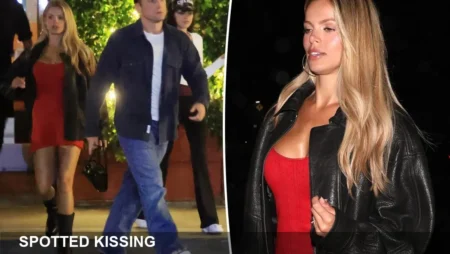 Taron Egerton Seen Kissing Brooks Nader in Santa Monica