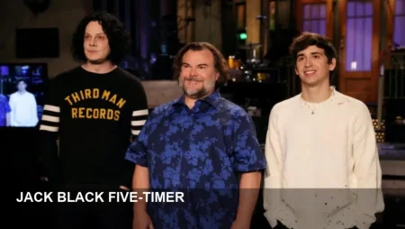 Jack Black Becomes SNL Five-Timer with Star-Studded Night