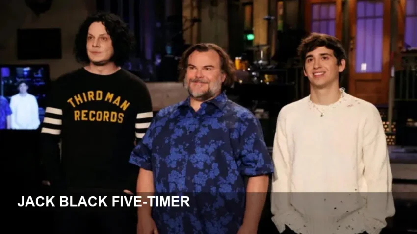 Jack Black Becomes SNL Five-Timer with Star-Studded Night