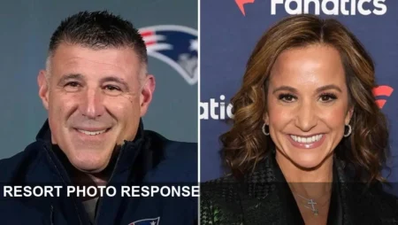 Vrabel and Dianna Russini Break Silence After Resort Photos