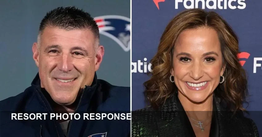 Vrabel and Dianna Russini Break Silence After Resort Photos