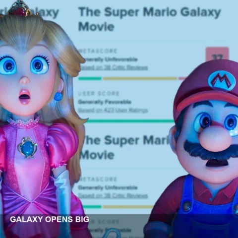 Super Mario Galaxy Movie Soars to $34M Opening Day