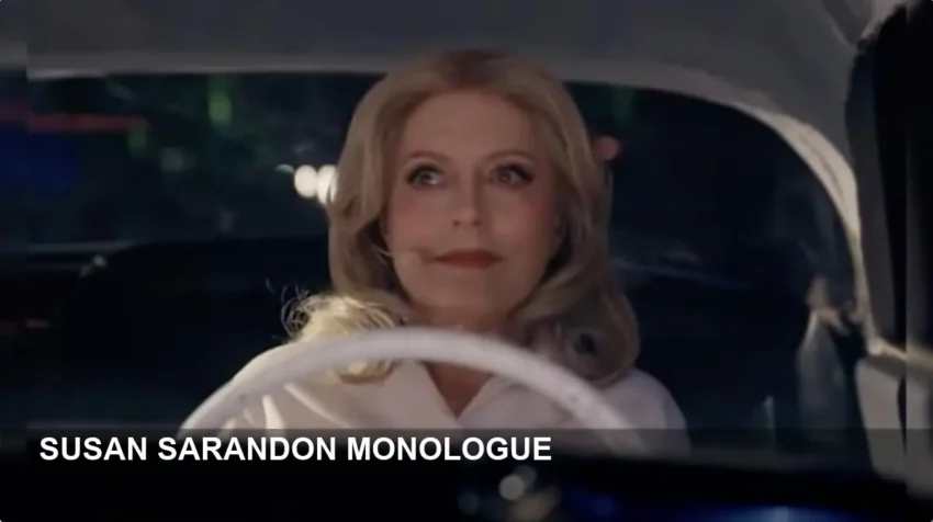 Susan Sarandon Steals Coachella With Surprise Monologue