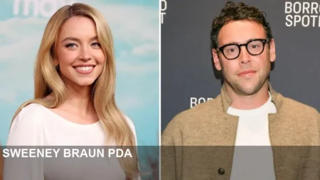 Sydney Sweeney, Scooter Braun Share PDA at Euphoria Premiere