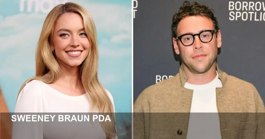 Sydney Sweeney, Scooter Braun Share PDA at Euphoria Premiere