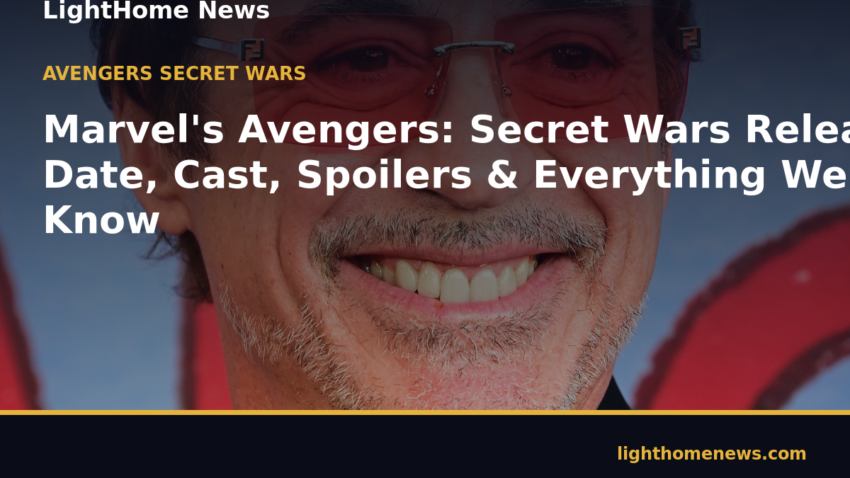 Avengers: Secret Wars movie poster