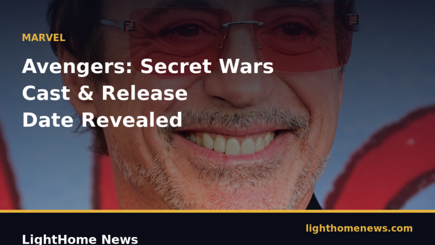 Avengers: Secret Wars cast leaks and release date confirmed. RDJ as Doctor Doom and the full MCU Battleworld breakdown.