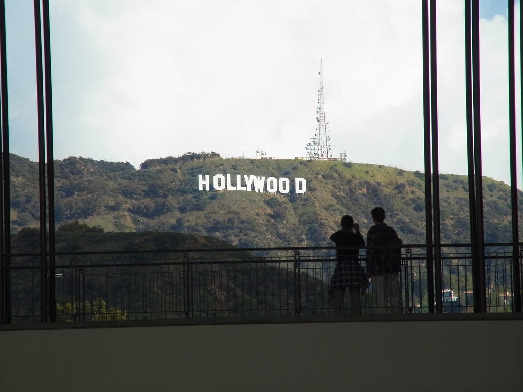 Entertainment: The Hollywood sign that towers over Los Angeles is