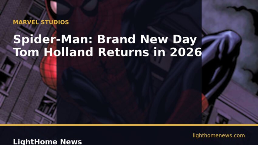 Spider-Man Brand New Day Tom Holland Marvel